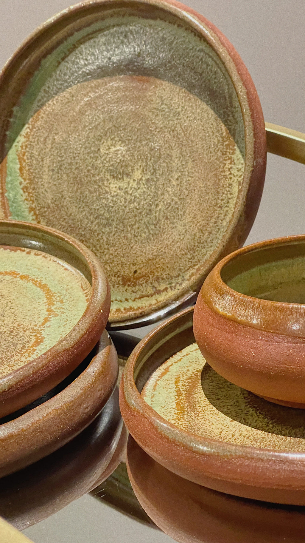 Green Star Terracotta Side Plate