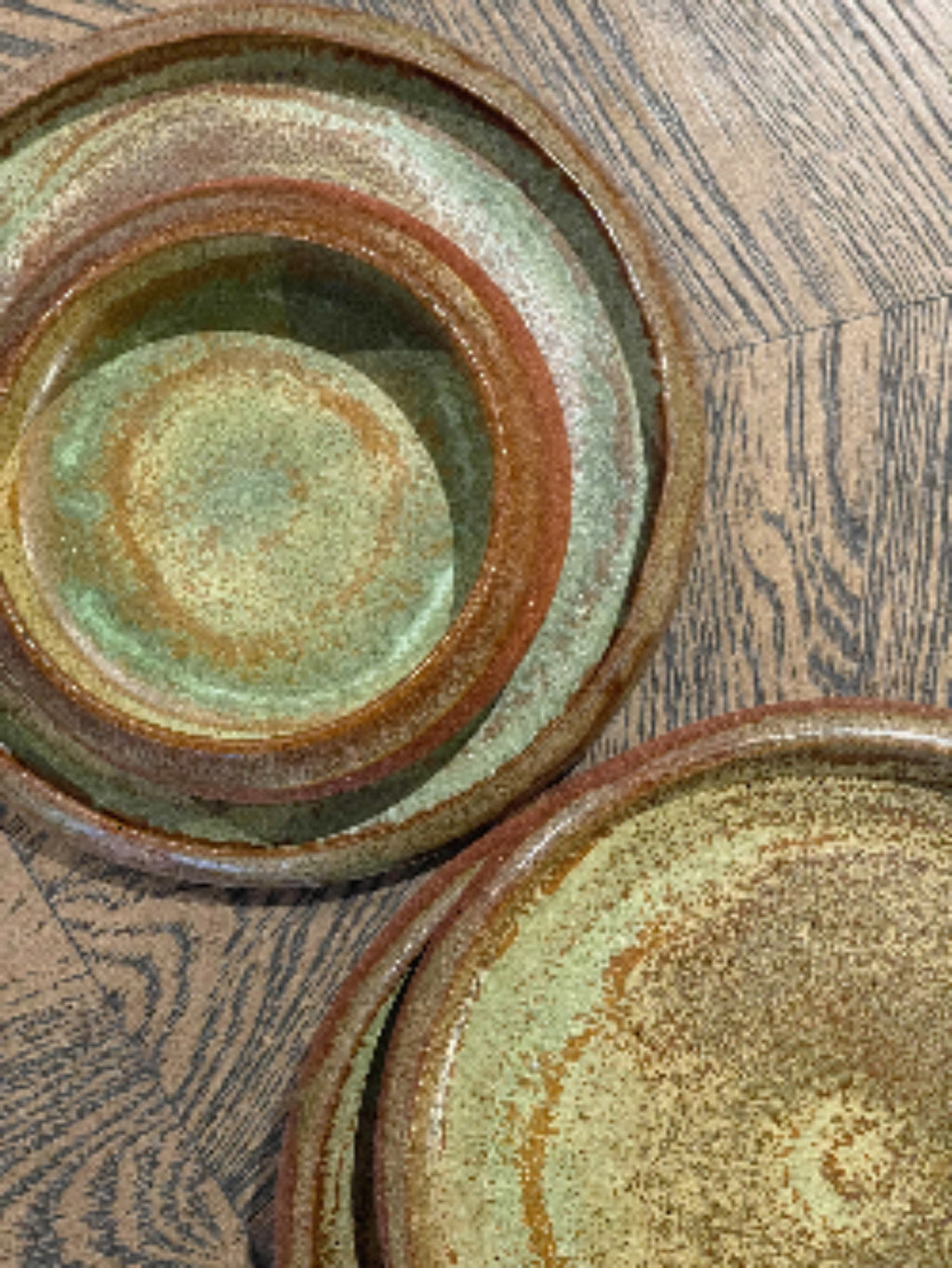 Green Star Terracotta Side Plate